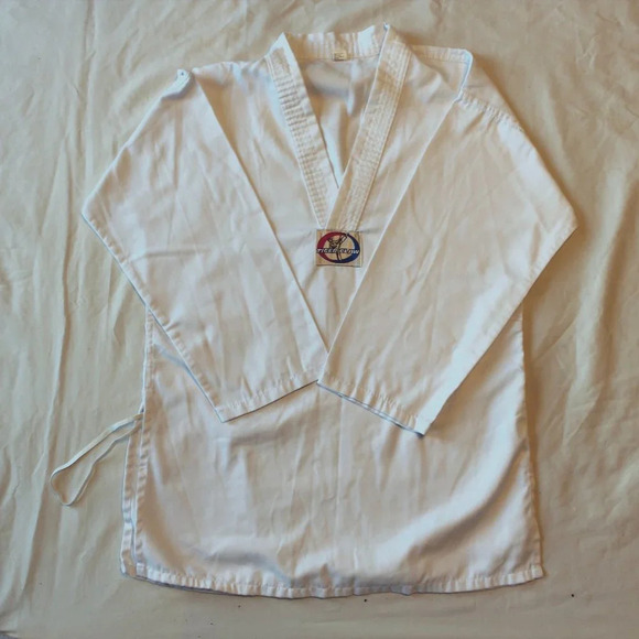Tiger Claw Taekwondo Lightweight Poly-Cotton V-Neck Uniform - Picture 1 of 4